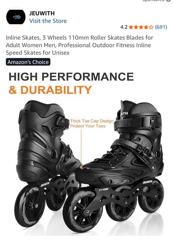 Inline skates wheels 110mm - inline,